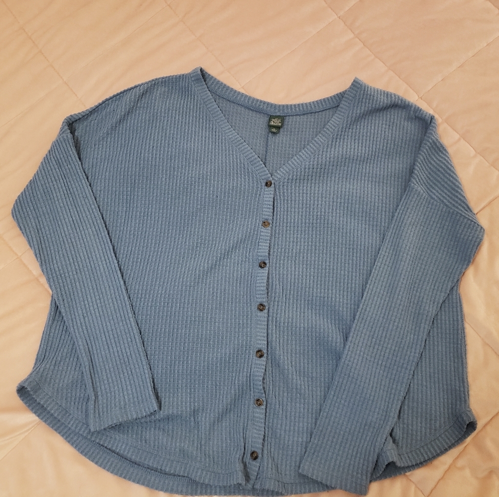 Button up long sleeved shirt